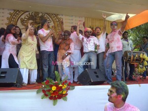 Marathi Stars While Celebrating Holi