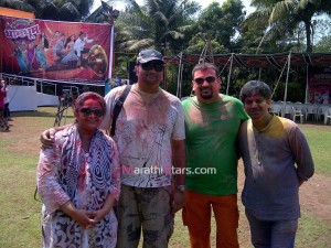 Meghana Yerande Holi photos