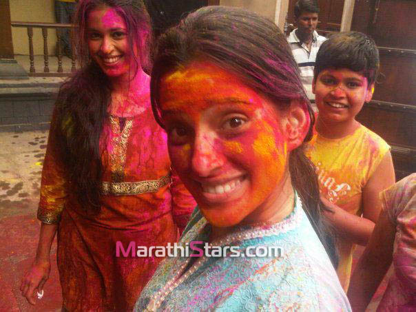 Marathi Stars Holi Celebration Photos (2013)