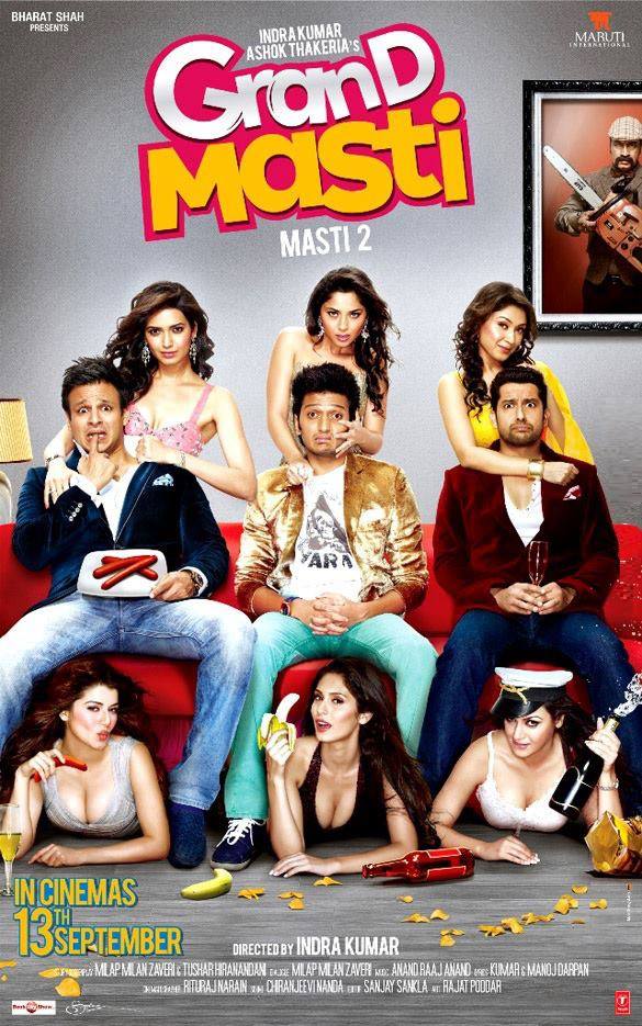 Sonalee Kulkarni's Debut Bollywood Movie Grand Masti First Look Launch